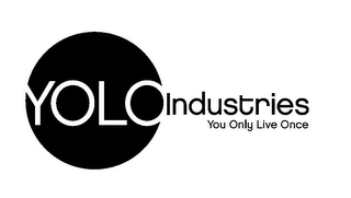 YOLO INDUSTRIES YOU ONLY LIVE ONCE logo
