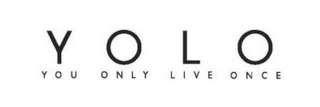 YOLO YOU ONLY LIVE ONCE logo