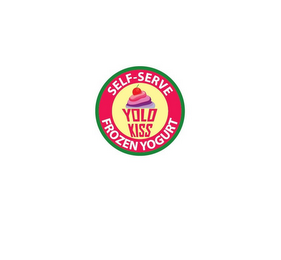 YOLOKISS SELF-SERVE FROZEN YOGURT logo