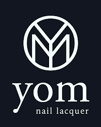 YOM YOM NAIL LACQUER logo