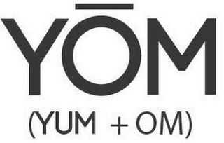 YOM (YUM + OM) logo