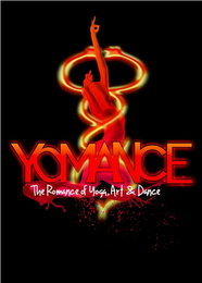 YOMANCE THE ROMANCE OF YOGA, ART & DANCE logo