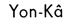 YON-KA logo