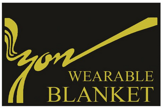 YON WEARABLE BLANKET logo