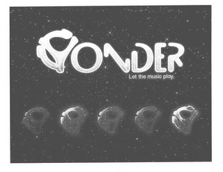 YONDER: LET THE MUSIC PLAY. logo