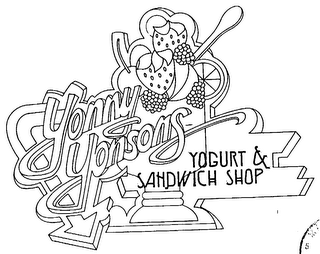 YONNY YONSON'S YOGURT & SANDWICH SHOP logo