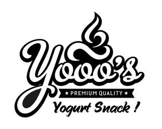 YOOO'S PREMIUM QUALITY YOGURT SNACK! logo