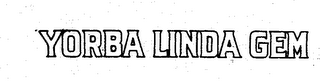 YORBA LINDA GEM logo