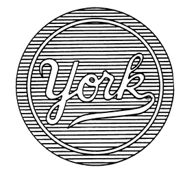 YORK logo