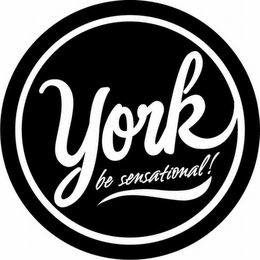 YORK BE SENSATIONAL! logo