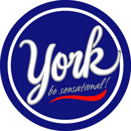 YORK BE SENSATIONAL logo