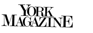 YORK MAGAZINE logo