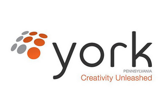 YORK PENNSYLVANIA CREATIVITY UNLEASHED logo