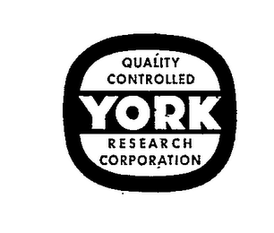 YORK QUALITY CONTROL RESEARCH CORPORATION logo
