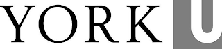 YORK U logo