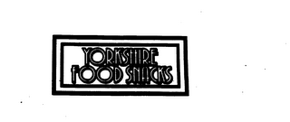 YORKSHIRE FOOD SNACKS logo