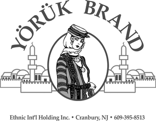 YORUK BRAND ETHNIC INT'S HOLDING INC. CRANBURY, NJ 609-395-8513 logo