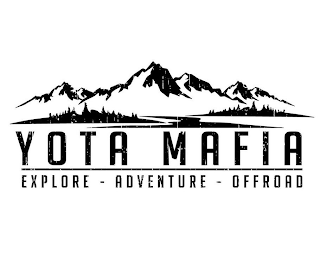 YOTA MAFIA EXPLORE - ADVENTURE - OFFROAD logo