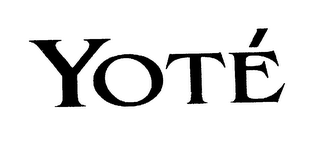 YOTE logo