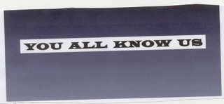 YOU ALL KNOW US logo