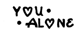 YOU ALONE logo