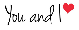 YOU AND I logo