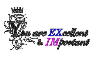 YOU ARE EXCELLENT & IMPORTANT logo
