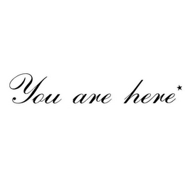YOU ARE HERE logo