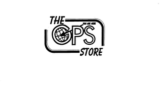 YOU ARE HERE THE GPS STORE logo