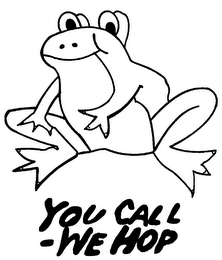YOU CALL - WE HOP logo
