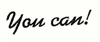 YOU CAN! logo