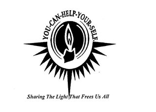 YOU-CAN-HELP-YOUR-SELF SHARING THE LIGHT THAT FREES US ALL logo