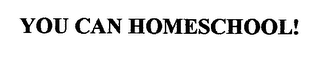 YOU CAN HOMESCHOOL! logo