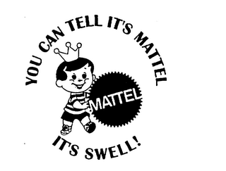 YOU CAN TELL IT'S MATTEL IT'S SWELL! logo