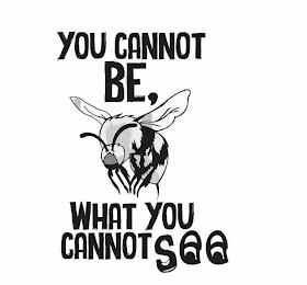 YOU CANNOT BE, WHAT YOU CANNOT SEE logo