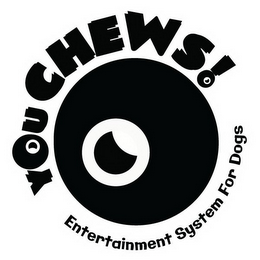 YOU CHEWS! ENTERTAINMENT SYSTEM FOR DOGS logo