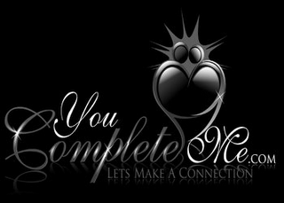 YOU COMPLETE ME.COM LETS MAKE A CONNECTION logo