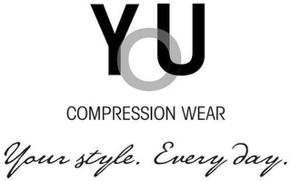 YOU COMPRESSION WEAR YOUR STYLE. EVERY DAY. logo