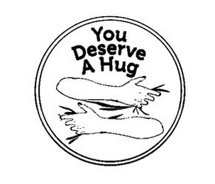 YOU DESERVE A HUG logo