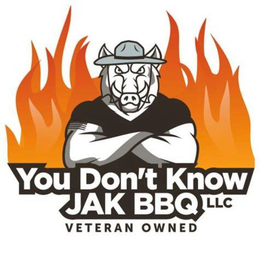 YOU DON'T KNOW JAK BBQ VETERAN OWNED LLC logo