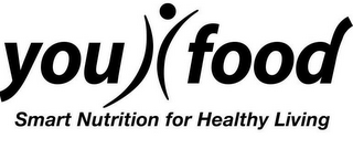 YOU FOOD SMART NUTRITION FOR HEALTHY LIVING logo