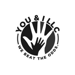 YOU & I LLC WE BEAT THE ODDS. logo