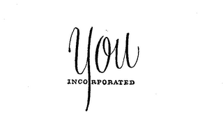 YOU INCORPORATED logo
