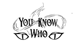YOU KNOW WHO logo