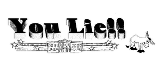 YOU LIE!! logo