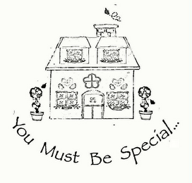 YOU MUST BE SPECIAL... logo