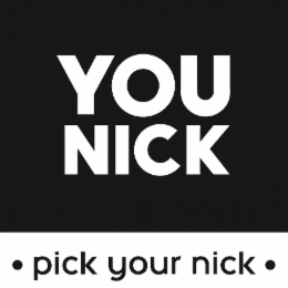 YOU NICK PICK YOUR NICK logo