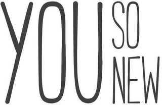 YOU SO NEW logo