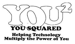 YOU2 YOU SQUARED HELPING TECHNOLOGY MULTIPLY THE POWER OF YOU logo