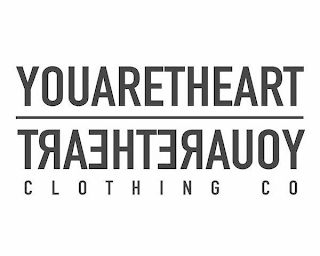 YOUARETHEART CLOTHING CO logo